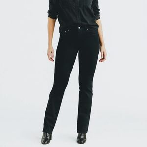 Levi's 505 Straight Leg Black 5 Pocket Jeans EUC